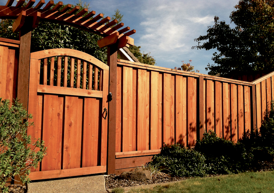 fence and gate for home