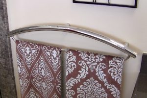 grab bar curtain rod